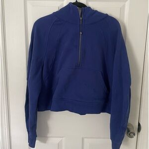Lululemon half zip Scuba